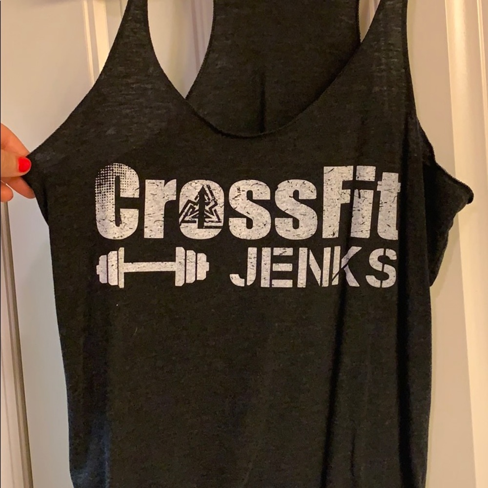 Crossfit gym box fitness tank